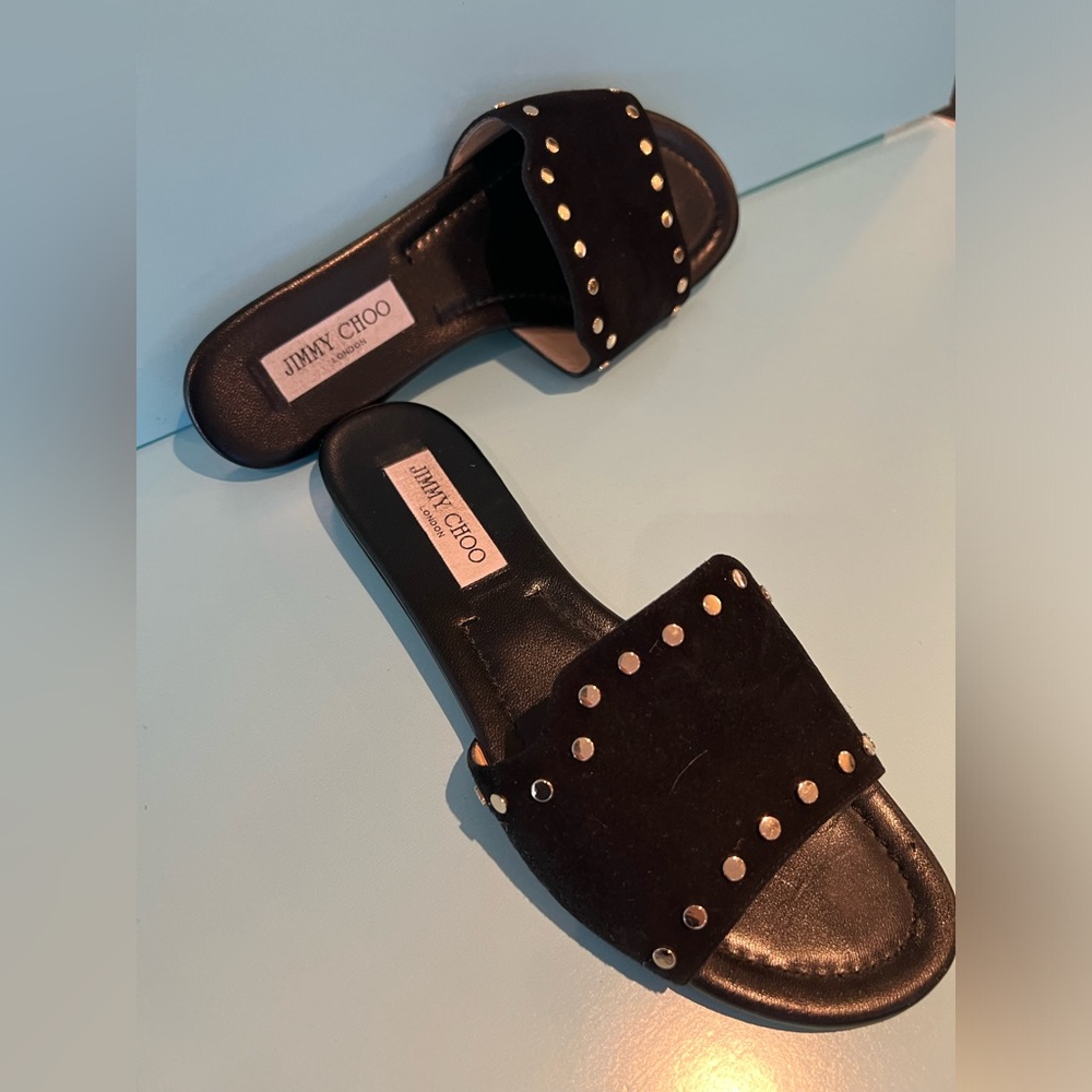 Jimmy choo suede sandals
